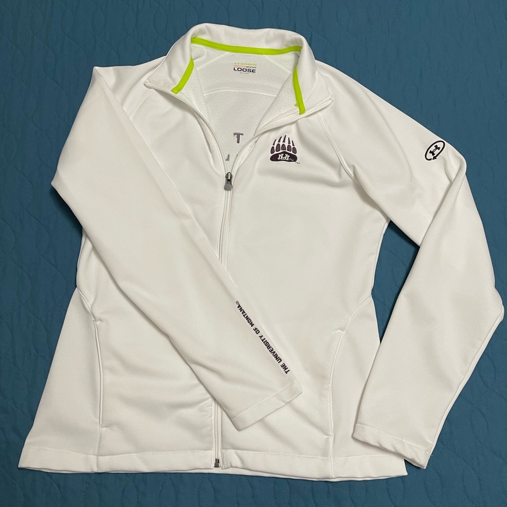 University of Montana Under Armour Fleece Lined Jacket - Medium